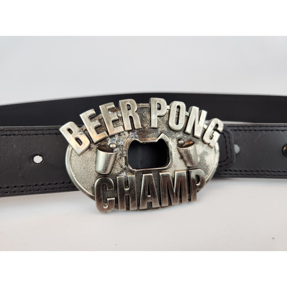 Beer Pong‎ Champ Bottle Opener Metal Buckle Table Santa Gift Carhartt 40" Belt